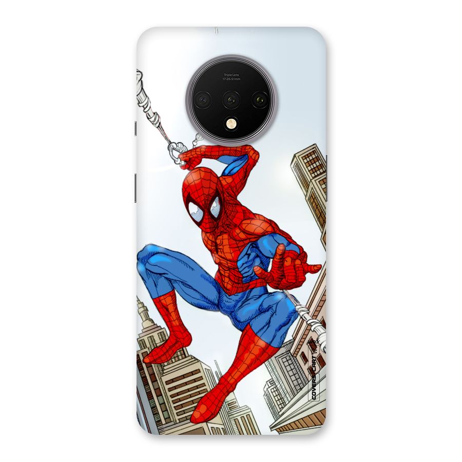 Comic Spider Man Back Case for OnePlus 7T