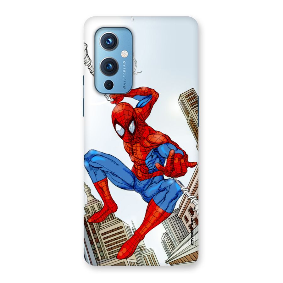 Comic Spider Man Back Case for OnePlus 9