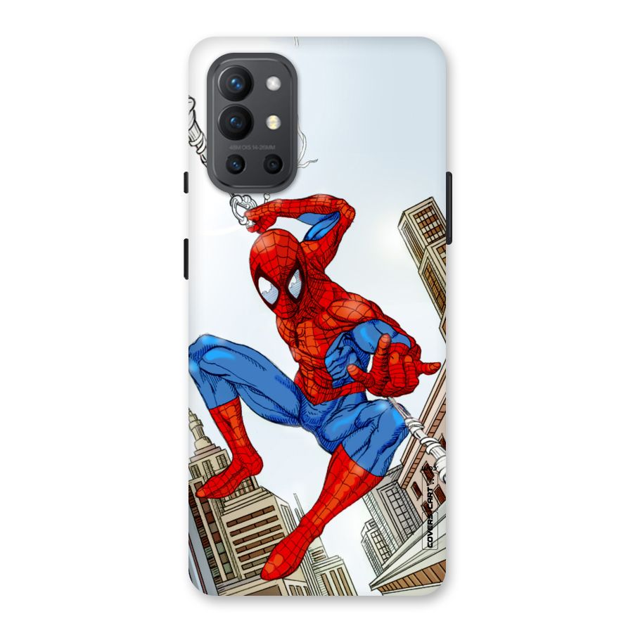 Comic Spider Man Back Case for OnePlus 9R