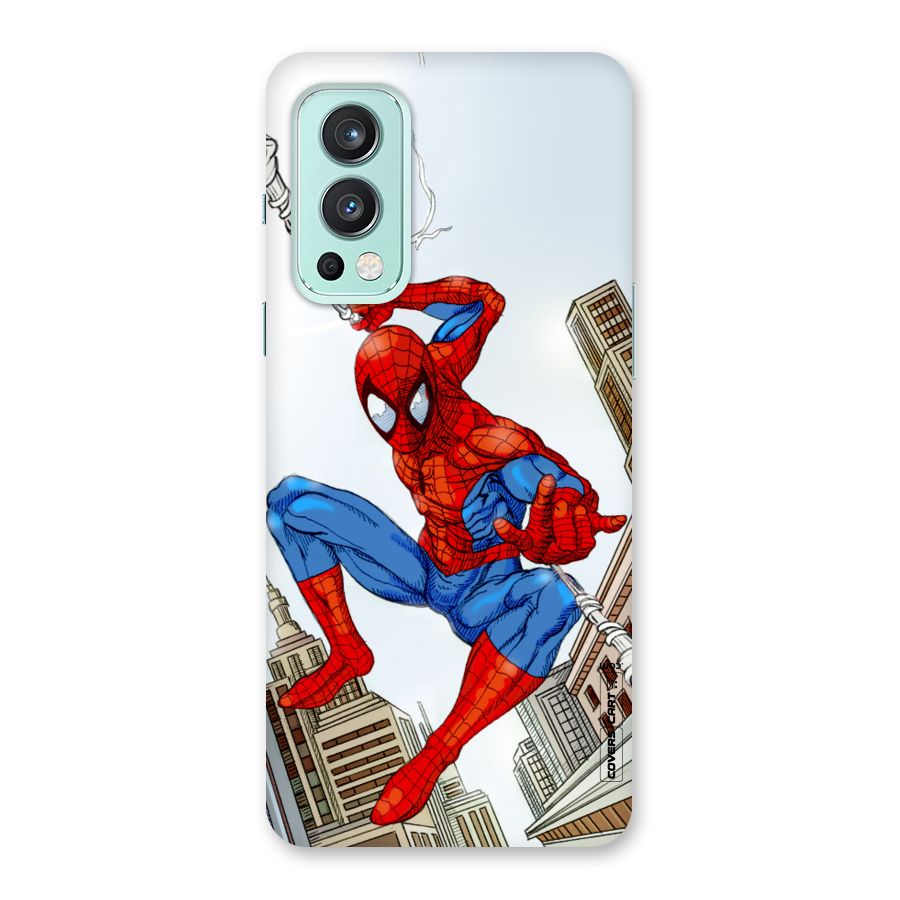 Comic Spider Man Back Case for OnePlus Nord 2 5G