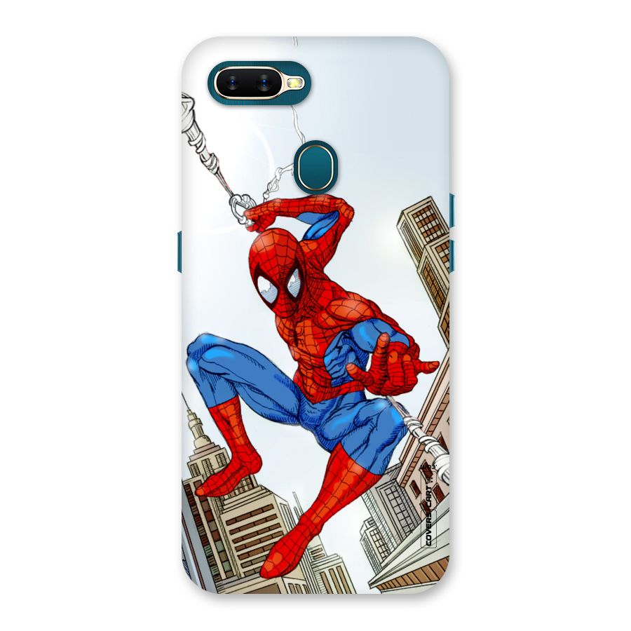 Comic Spider Man Back Case for Oppo A11k