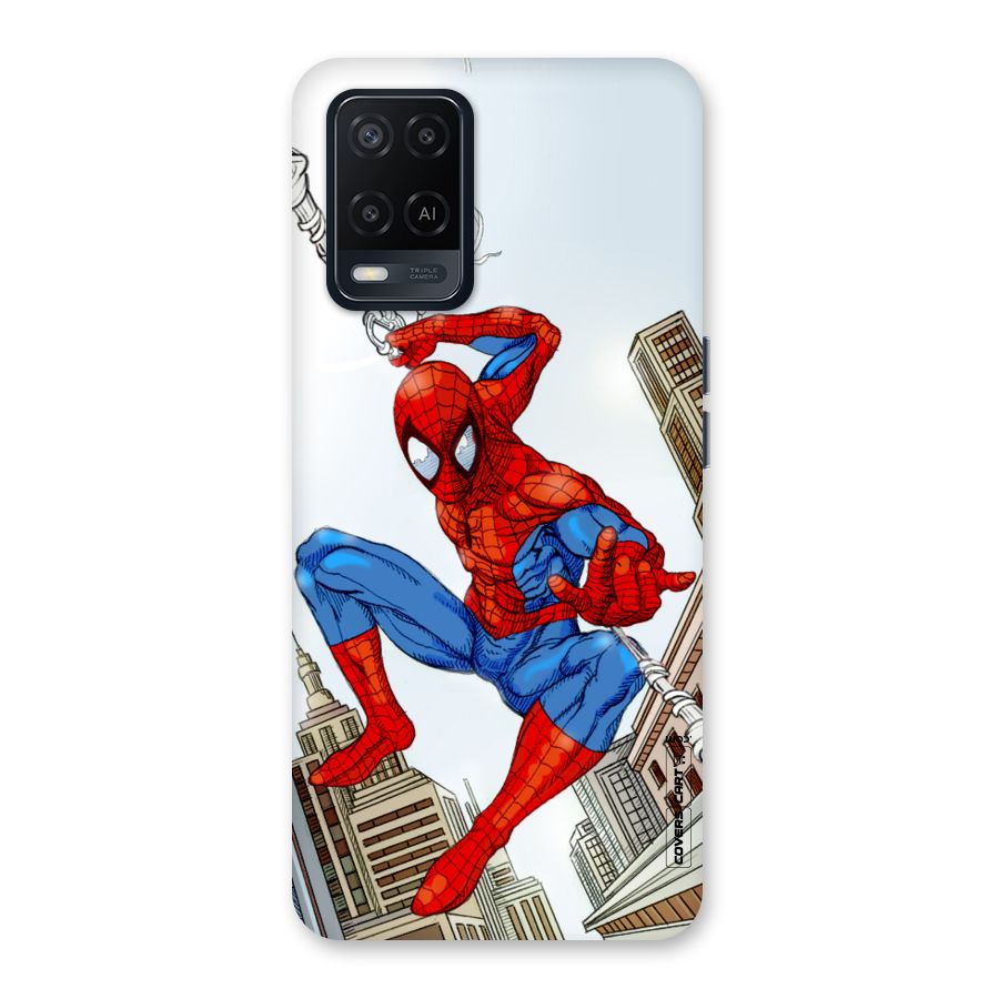 Comic Spider Man Back Case for Oppo A54