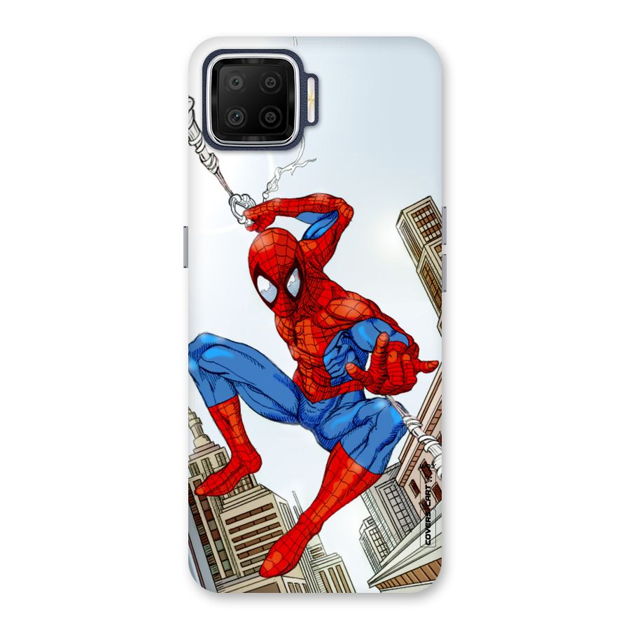 Comic Spider Man Back Case for Oppo F17