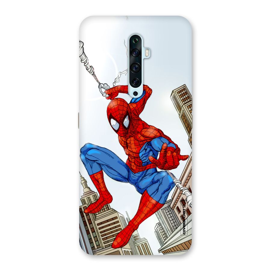Comic Spider Man Back Case for Oppo Reno2 Z