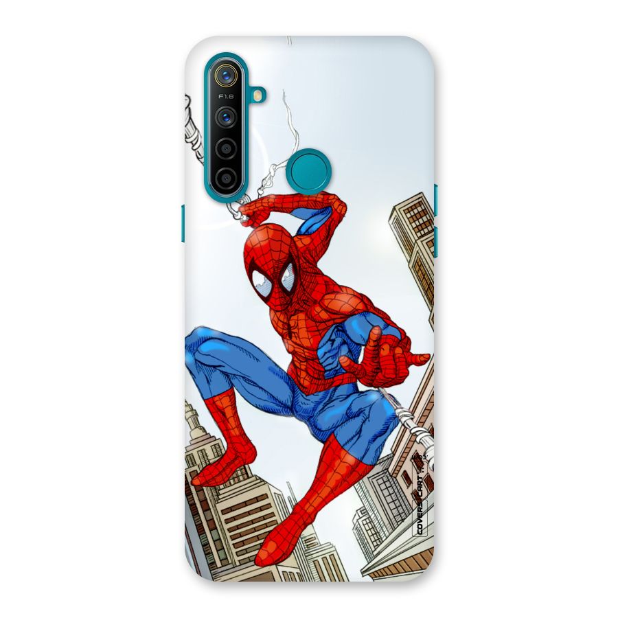 Comic Spider Man Back Case for Realme 5i