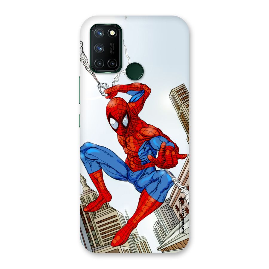 Comic Spider Man Back Case for Realme 7i