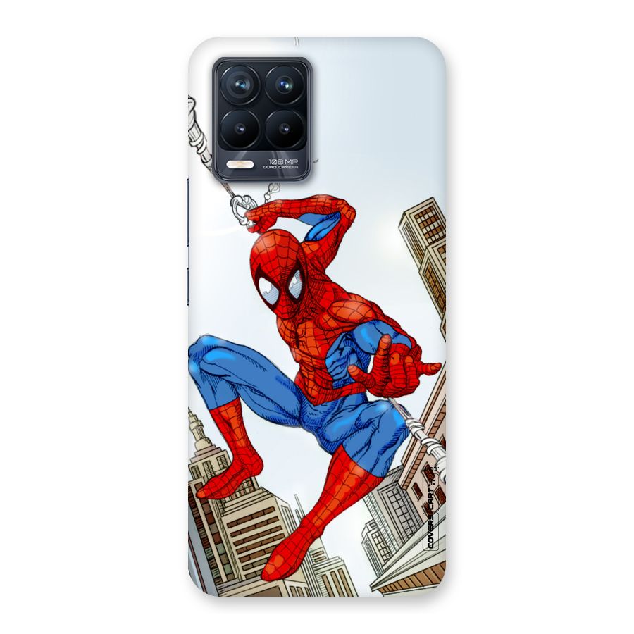 Comic Spider Man Back Case for Realme 8 Pro