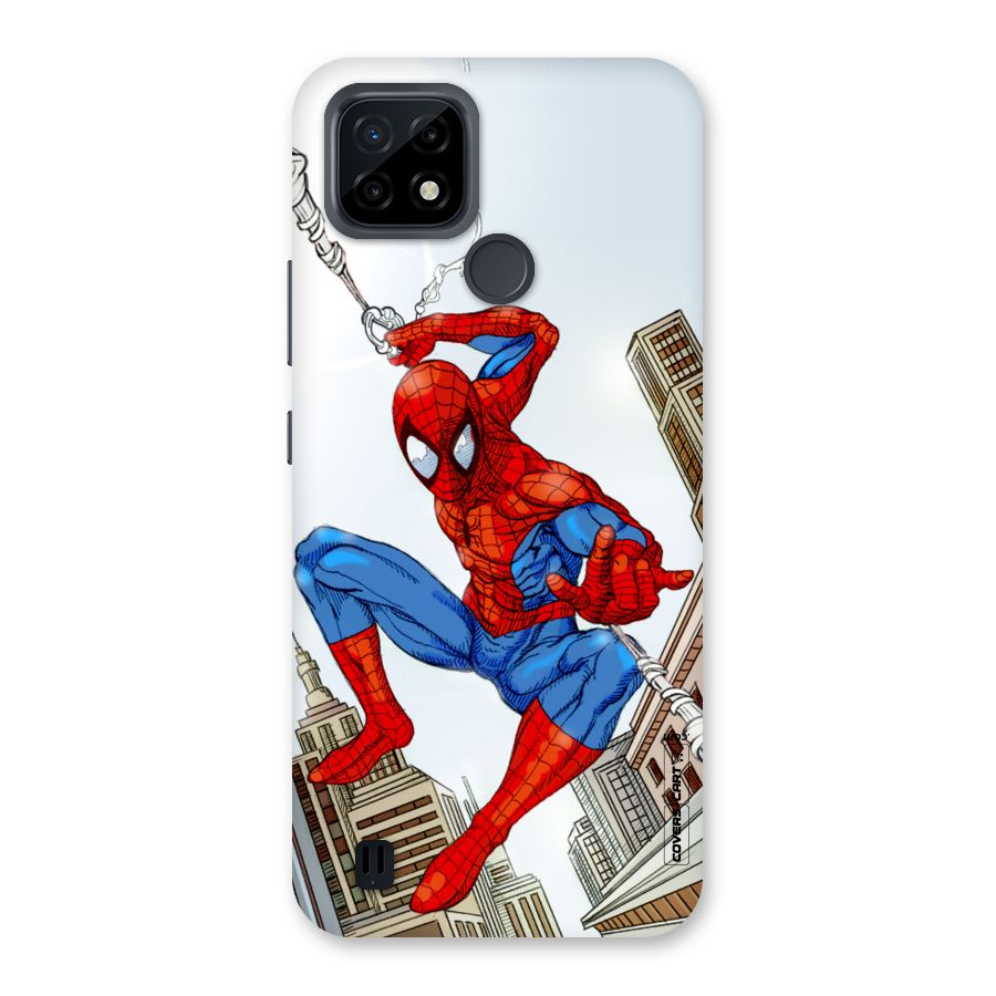 Comic Spider Man Back Case for Realme C21