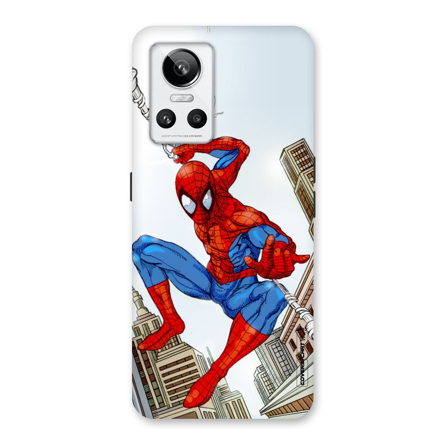 Comic Spider Man Back Case for Realme GT Neo 3