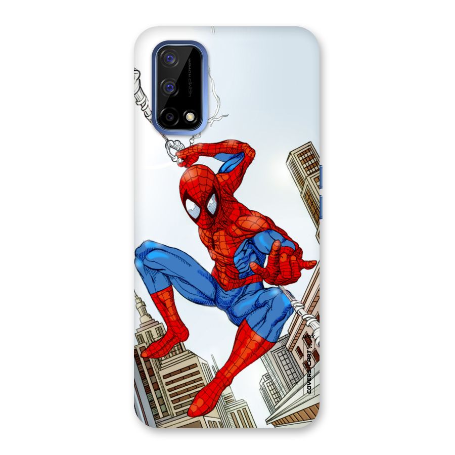 Comic Spider Man Back Case for Realme Narzo 30 Pro