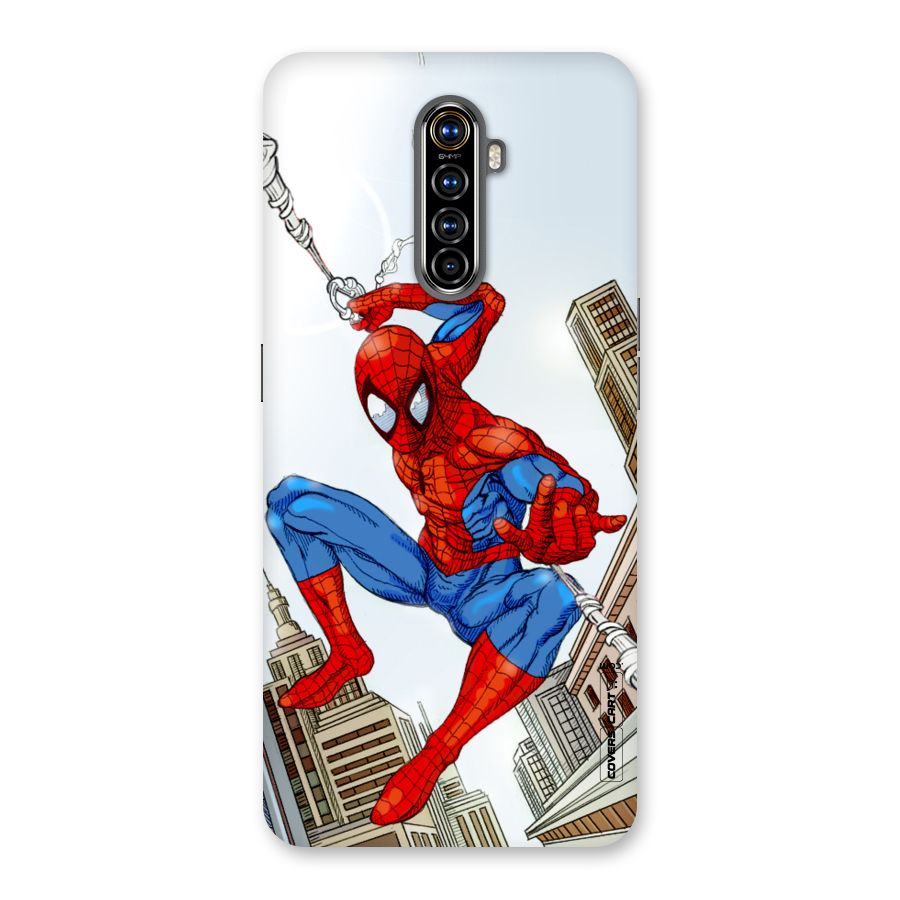 Comic Spider Man Back Case for Realme X2 Pro