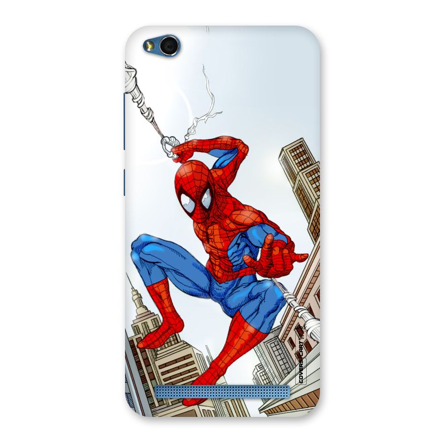 Comic Spider Man Back Case for Redmi 5A