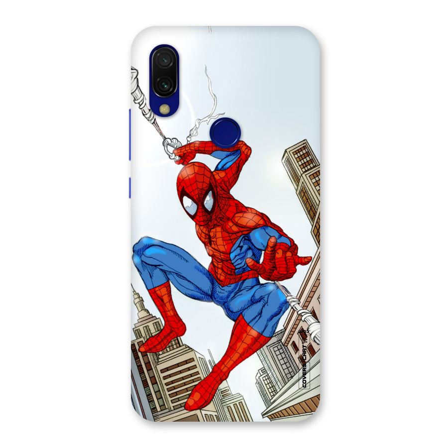 Comic Spider Man Back Case for Redmi Y3