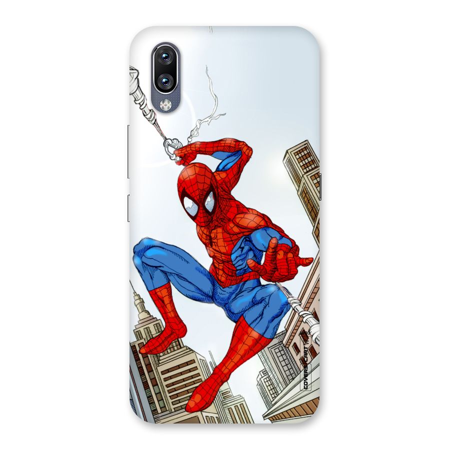Comic Spider Man Back Case for Vivo NEX