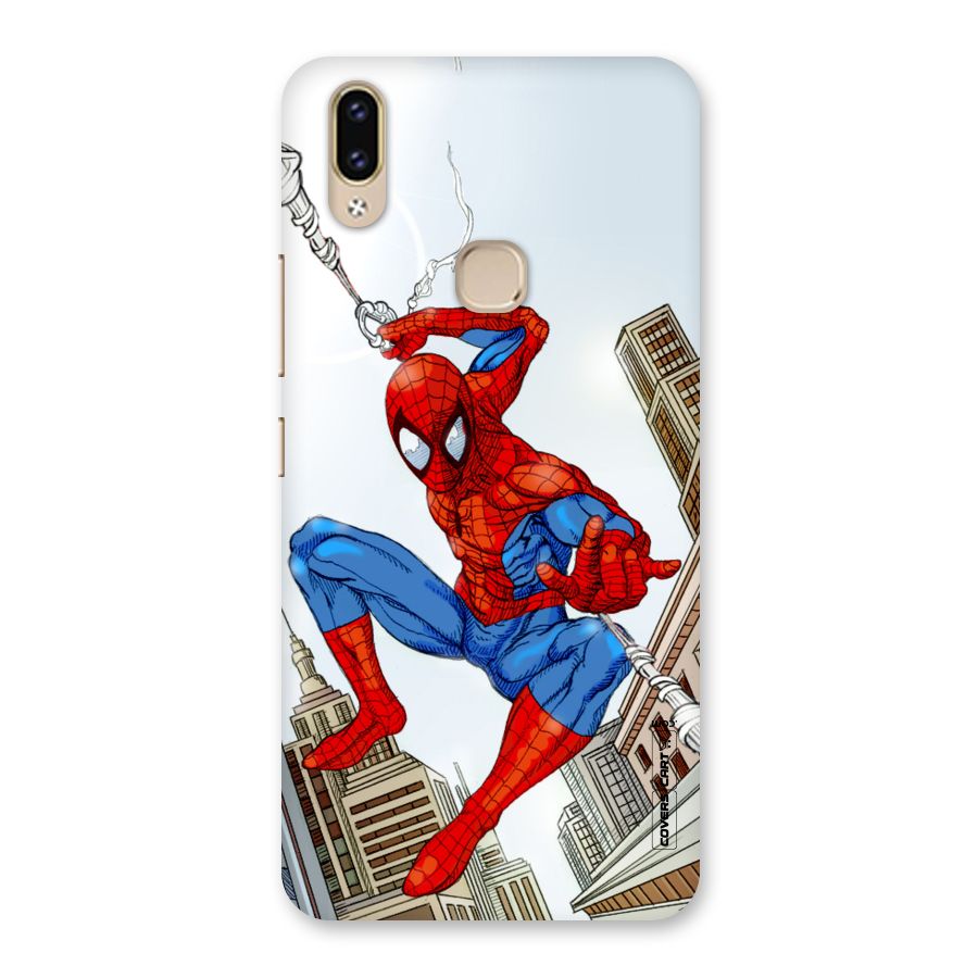 Comic Spider Man Back Case for Vivo V9 Youth