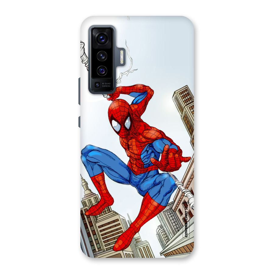 Comic Spider Man Back Case for Vivo X50