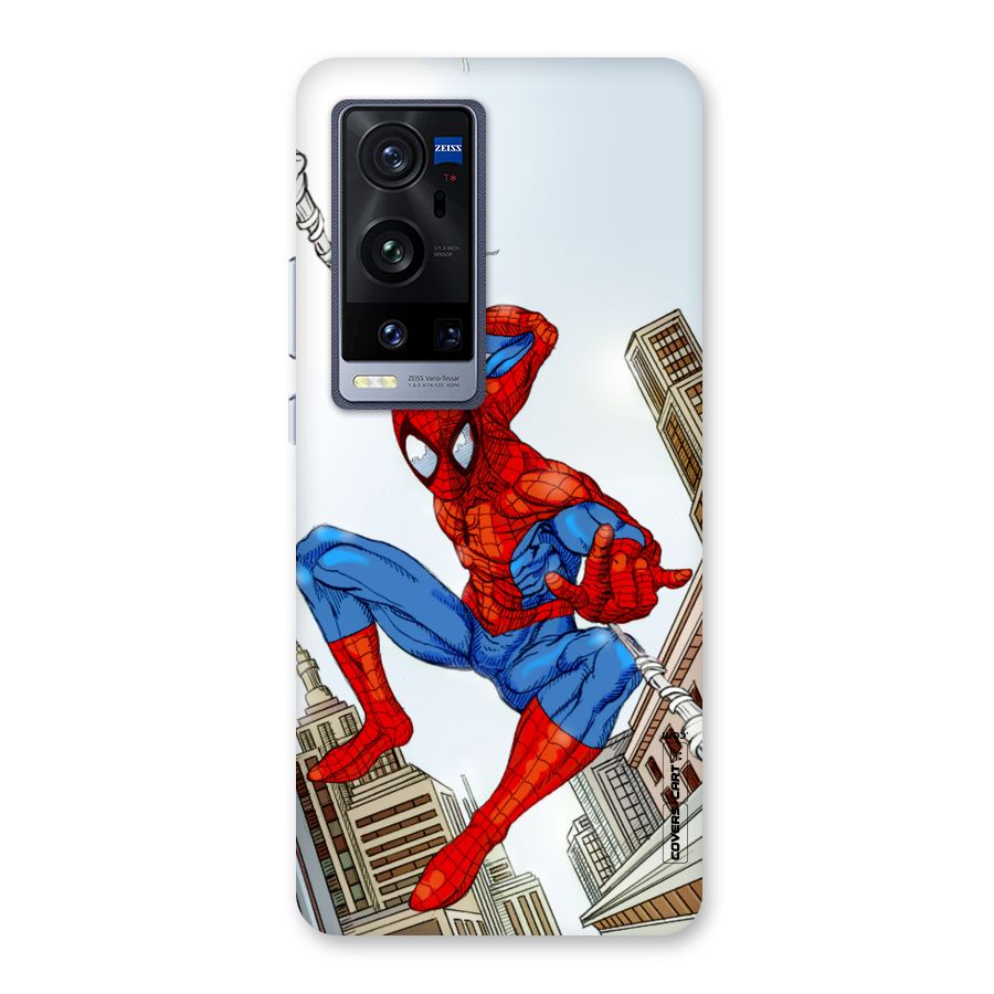 Comic Spider Man Back Case for Vivo X60 Pro Plus