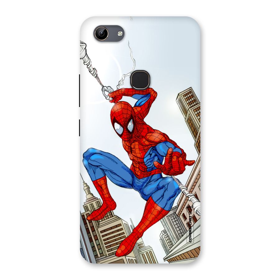 Comic Spider Man Back Case for Vivo Y81