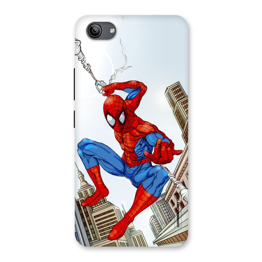 Comic Spider Man Back Case for Vivo Y81i