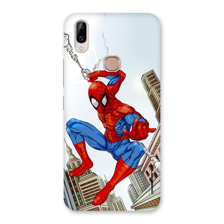Comic Spider Man Back Case for Vivo Y83 Pro