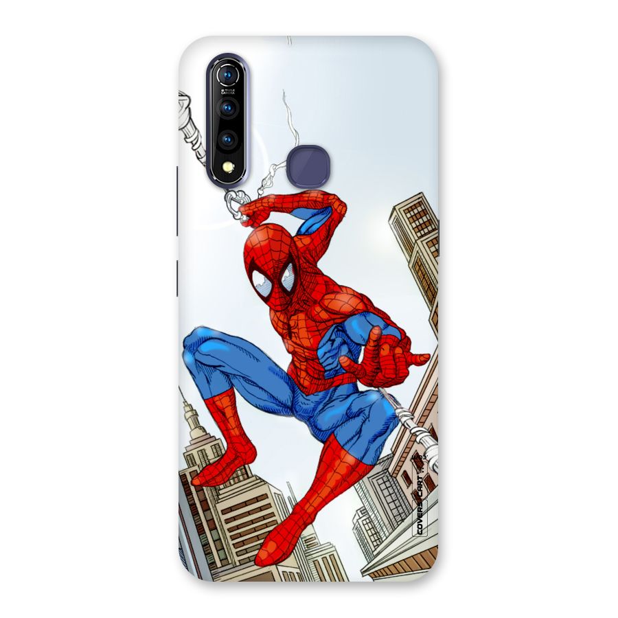 Comic Spider Man Back Case for Vivo Z1 Pro