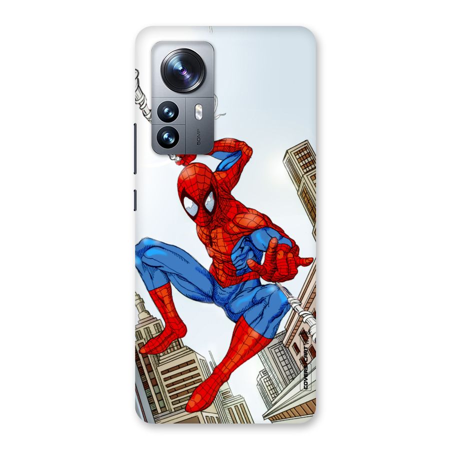 Comic Spider Man Back Case for Xiaomi 12 Pro