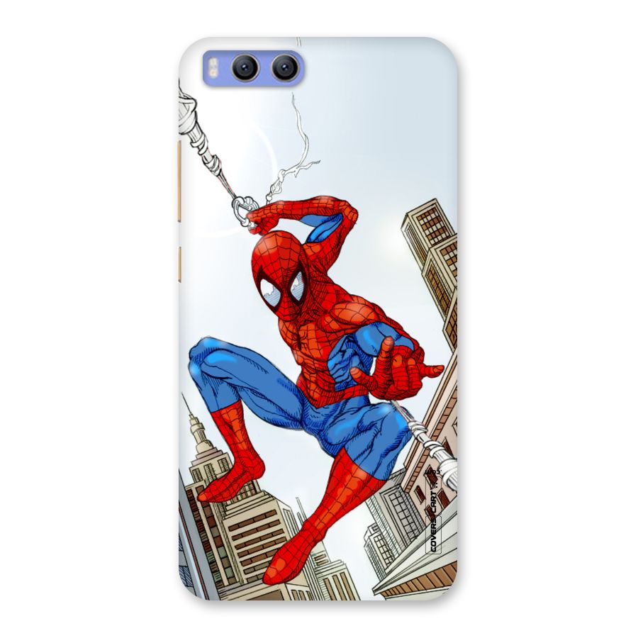 Comic Spider Man Back Case for Xiaomi Mi 6