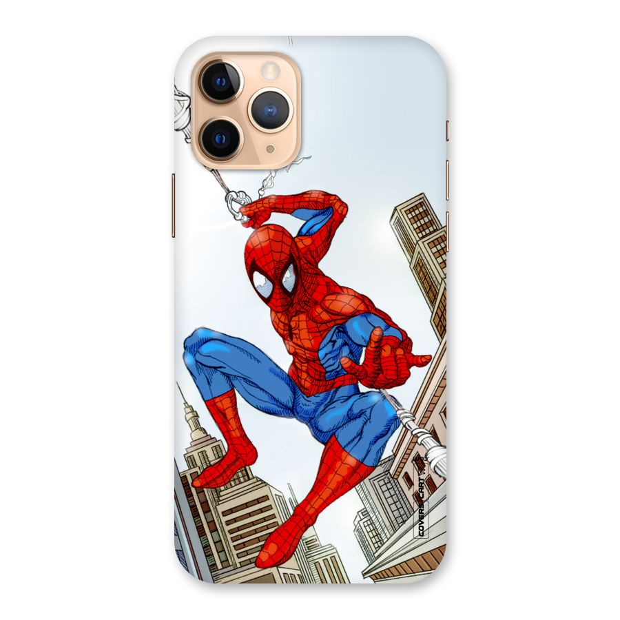 Comic Spider Man Back Case for iPhone 11 Pro