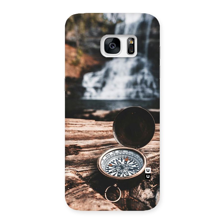 Compass Travel Back Case for Galaxy S7 Edge