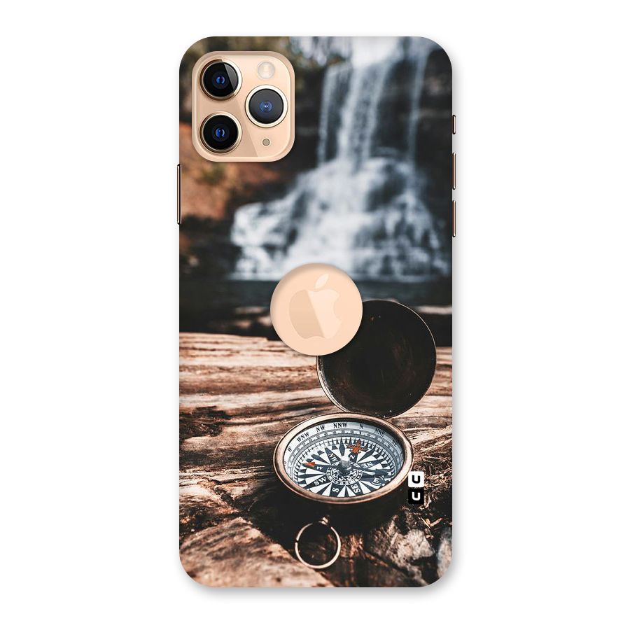 Compass Travel Back Case for iPhone 11 Pro Max Logo Cut
