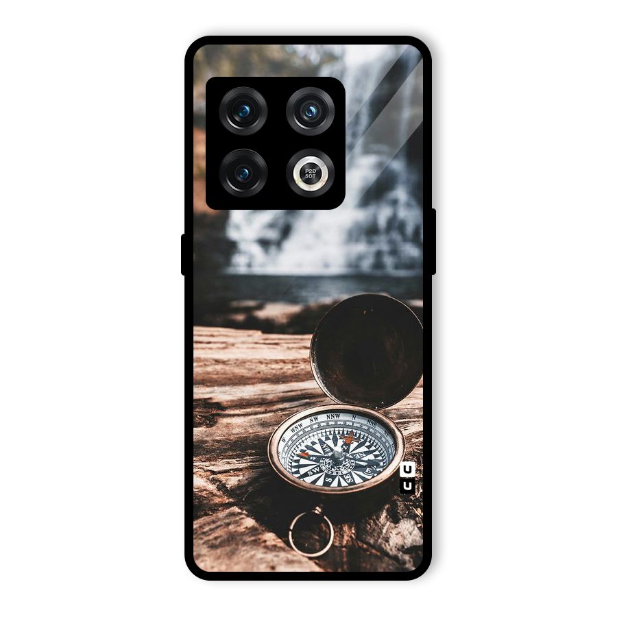 Compass Travel Glass Back Case for OnePlus 10 Pro 5G