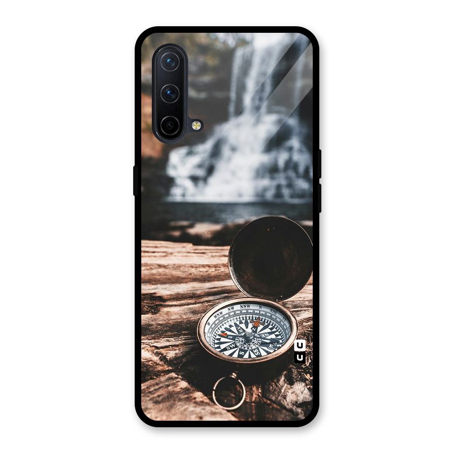Compass Travel Glass Back Case for OnePlus Nord CE 5G