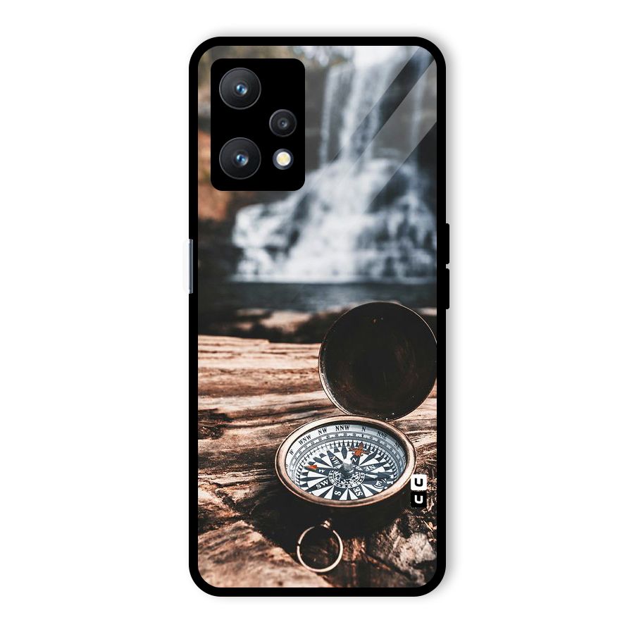 Compass Travel Glass Back Case for Realme 9 Pro 5G