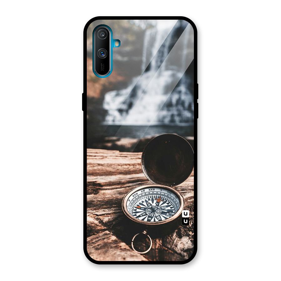 Compass Travel Glass Back Case for Realme C3