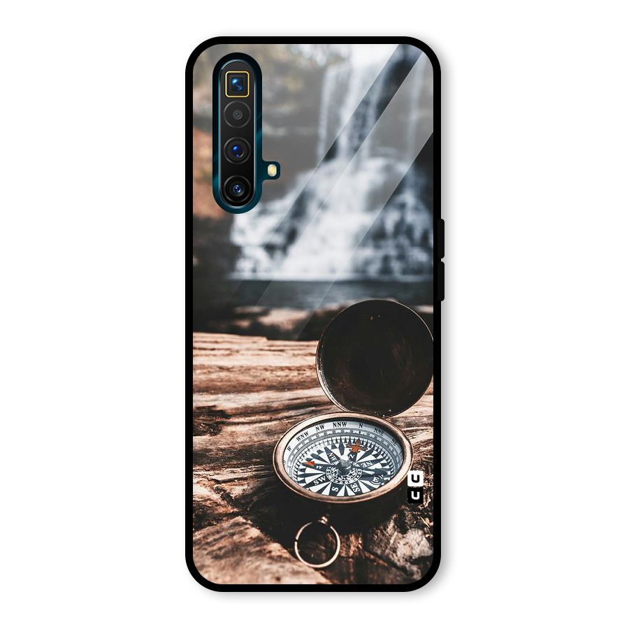 Compass Travel Glass Back Case for Realme X3