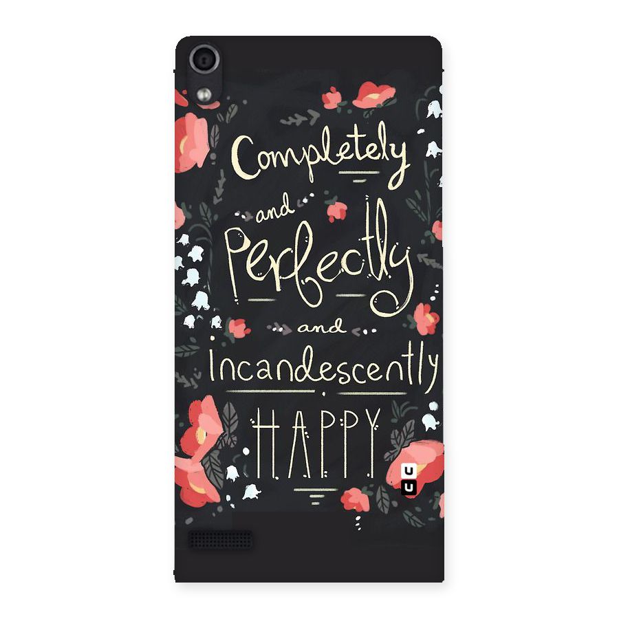 Completely Happy Back Case for Ascend P6