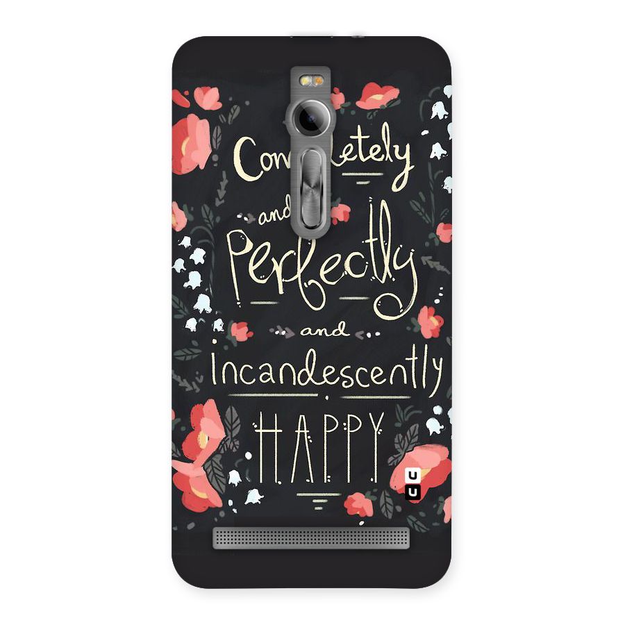 Completely Happy Back Case for Asus Zenfone 2