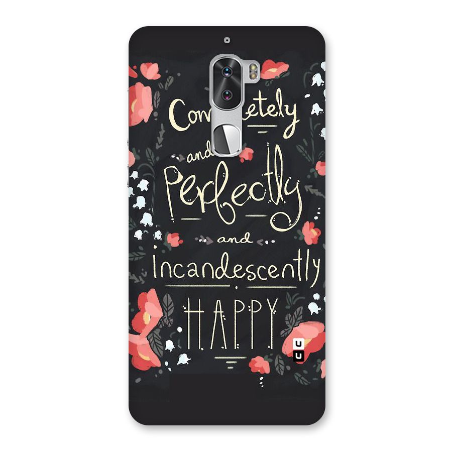 Completely Happy Back Case for Coolpad Cool 1
