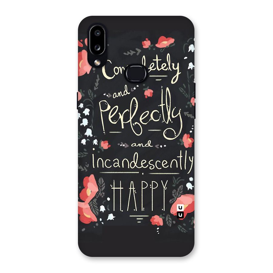 Completely Happy Back Case for Galaxy A10s