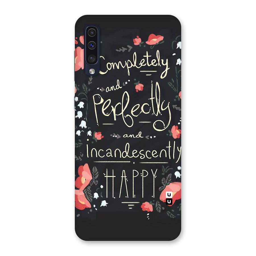 Completely Happy Back Case for Galaxy A50s
