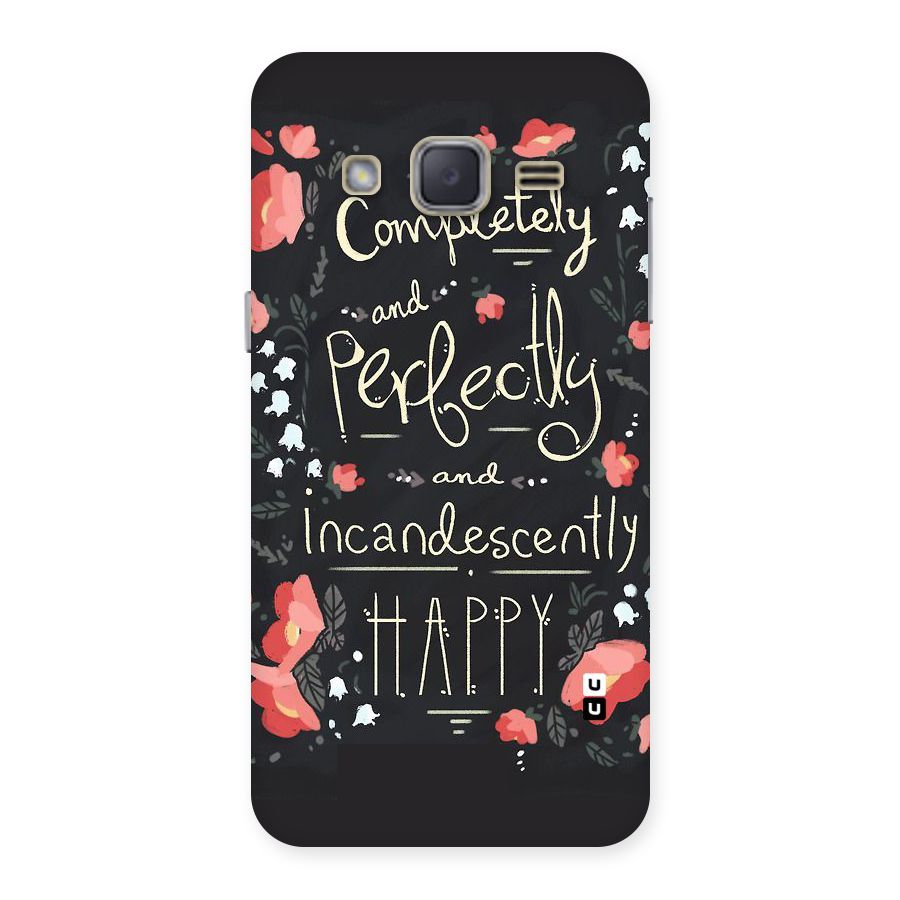 Completely Happy Back Case for Galaxy J2