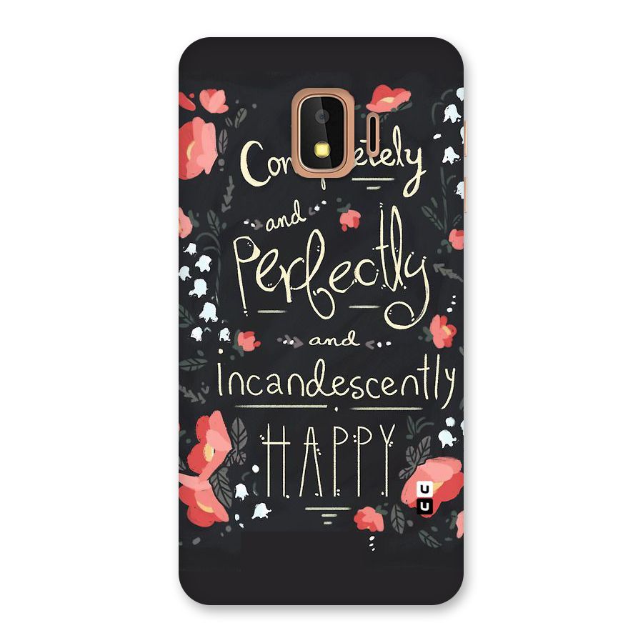 Completely Happy Back Case for Galaxy J2 Core