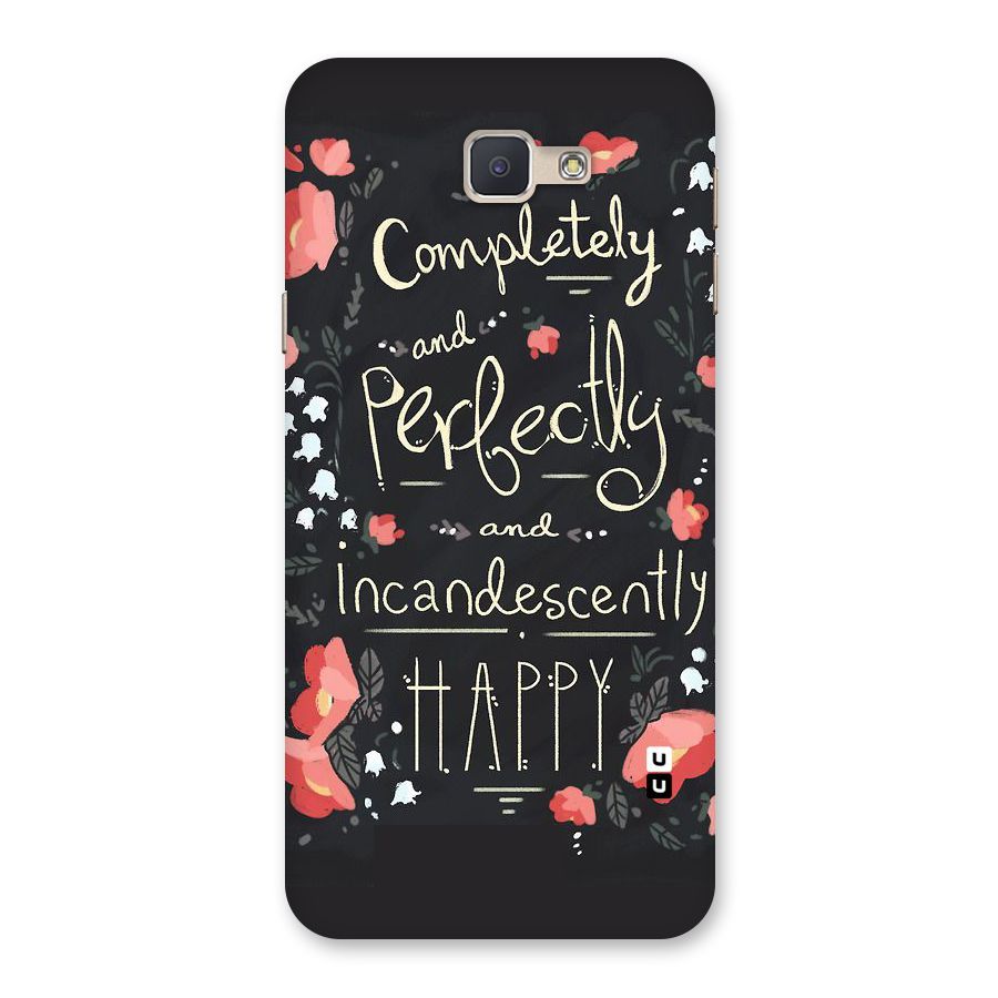 Completely Happy Back Case for Galaxy J5 Prime