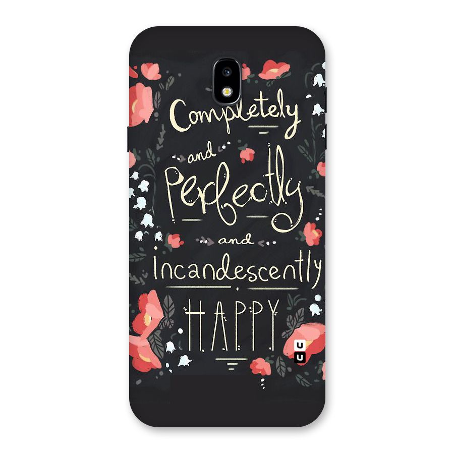 Completely Happy Back Case for Galaxy J7 Pro