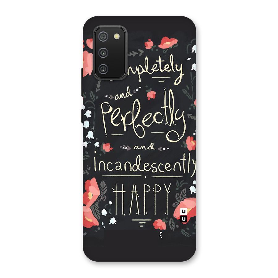 Completely Happy Back Case for Galaxy M02s