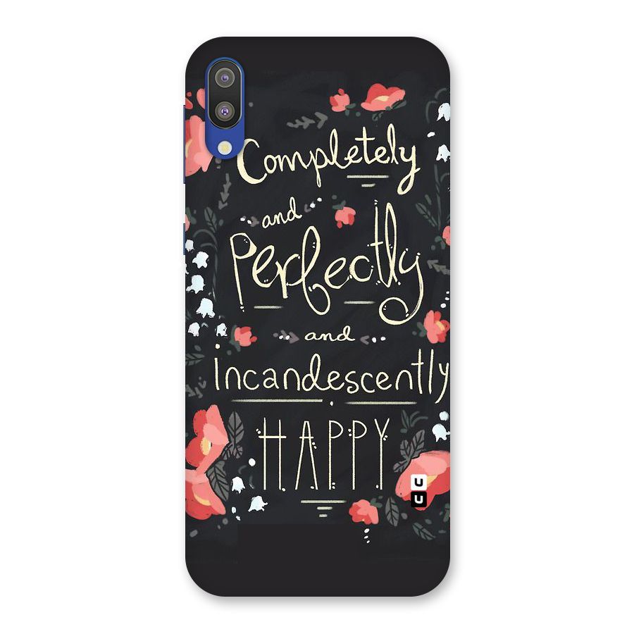 Completely Happy Back Case for Galaxy M10