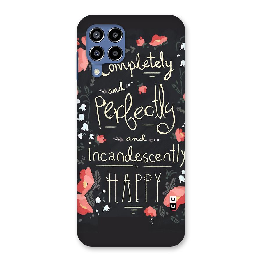 Completely Happy Back Case for Galaxy M53 5G