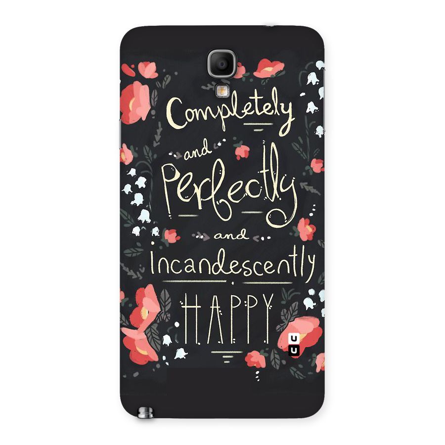 Completely Happy Back Case for Galaxy Note 3 Neo