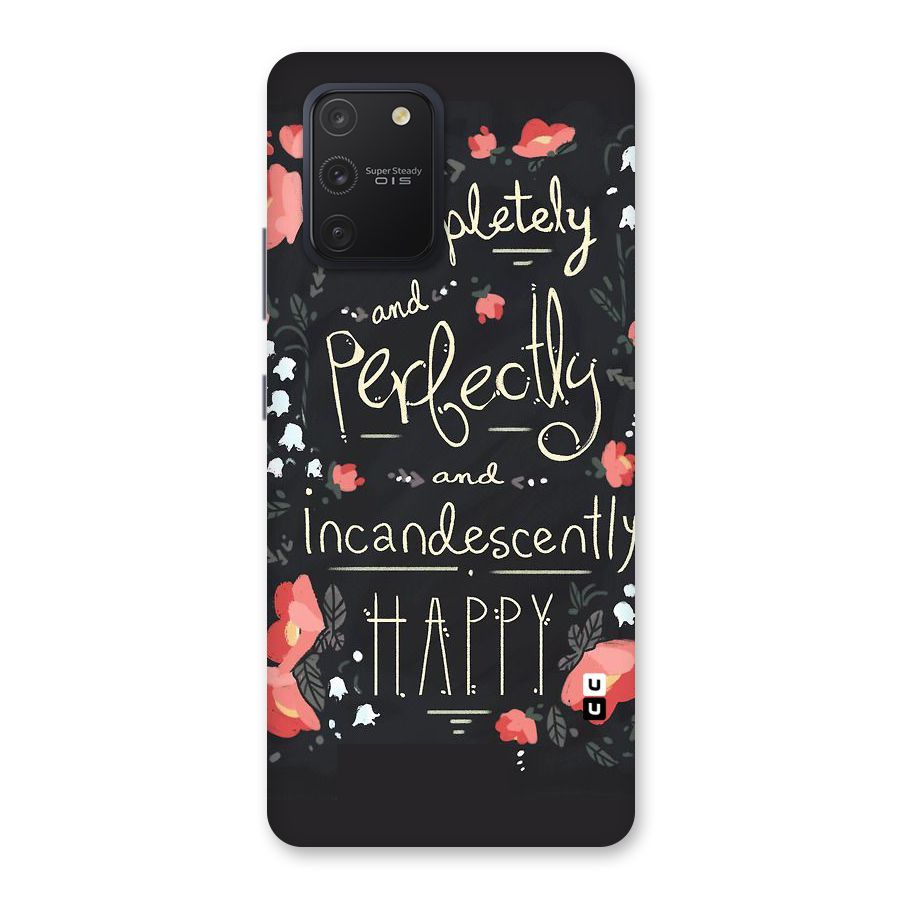 Completely Happy Back Case for Galaxy S10 Lite