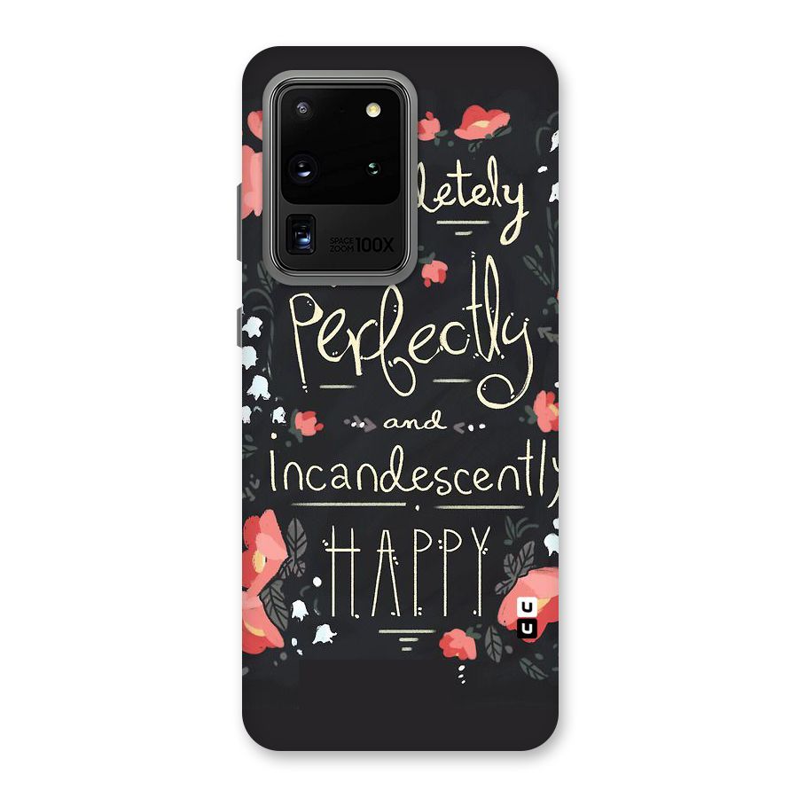 Completely Happy Back Case for Galaxy S20 Ultra